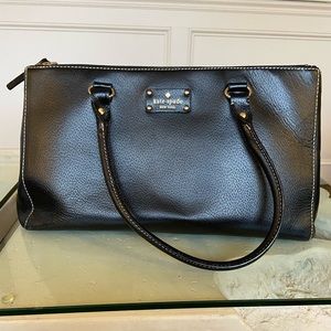 Kate spade tote black
